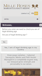 Mobile Screenshot of chateaumilleroses.com